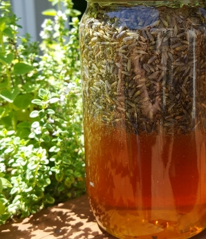 herbal infused honey